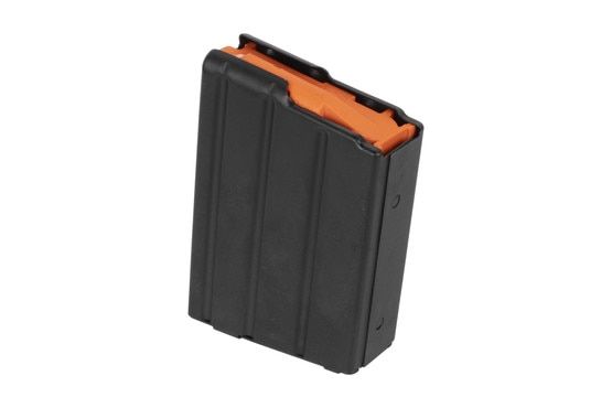 The CMMG .350 Legend magazine holds 10 rounds of ammo